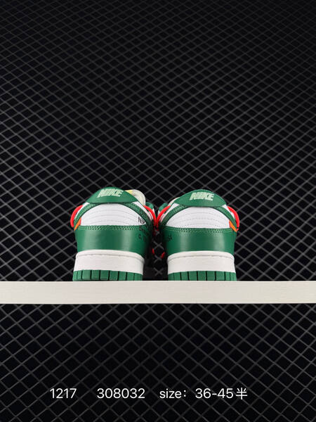 Nike SB Dunk Low x Off-White green white orange EU 36-45 skate lifestyle
