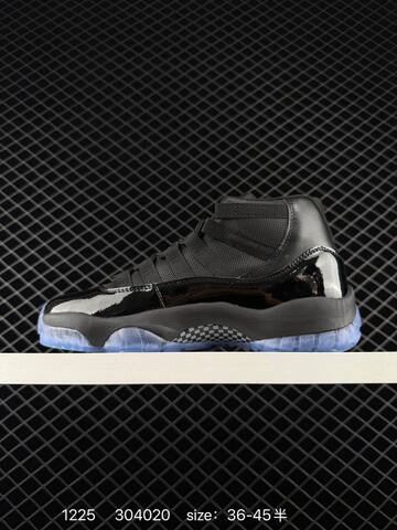 Jordan Air Jordan 11 Retro High Gamma Blue Black Gamma Blue Translucent Blue EU 36-45 Basketball Shoe - Unisex (BS-79995)