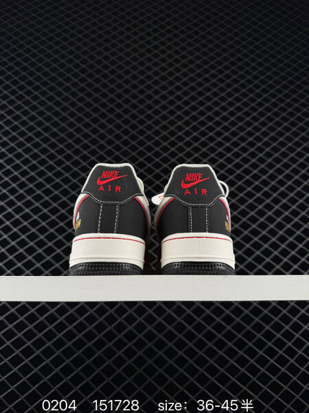 Nike Air Force 1 Low white black red 36-45 5 lifestyle