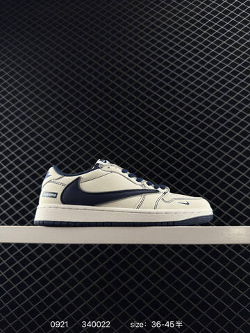 Jordan Air Jordan 1 Low Travis Scott Reverse Mocha DM7866 100 Sail Navy Blue White EU 36-45 Sneaker - Unisex (BS-80660)