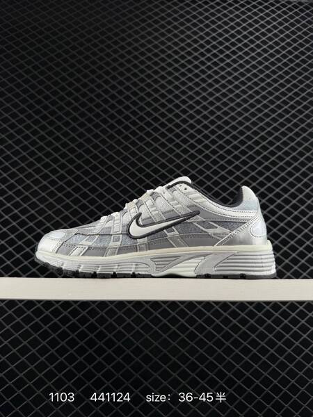 Nike P-6000 silver grey white black 36-45 5 running lifestyle