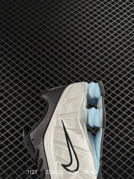 Nike Shox R4 black white ice blue 36-46 running lifestyle