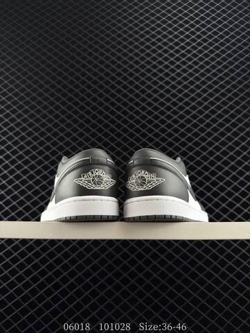 Jordan Air Jordan 1 Low White Dark Grey EU 36-46 Sneaker - Unisex (BS-81186)