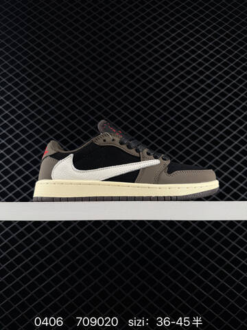 Nike Air Jordan 1 x Travis Scott AIR JORDAN CQ4277 36 36 5 37 5 38 38 5 39 Lifestyle - Women's (BS-79543)