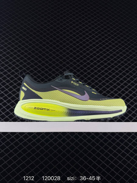 Nike Vomero 18 GTX HQ7002-100 Black Volt Lime with purple accents EU 36-45 5 running lifestyle