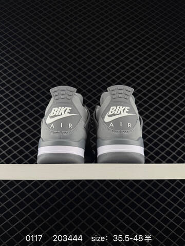 Jordan Air Jordan 4 Nigel Sylvester Bike Air Cool Grey White EU 35 5-48 Sneaker - Unisex (BS-79813)