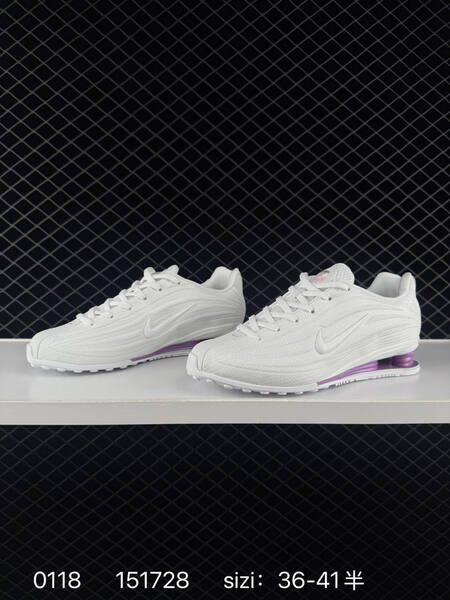 Nike Shox R4 White Purple EU 36-41 5 running lifestyle