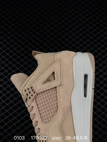 Jordan Air Jordan 4 Retro Beige Off White EU 36-48 5 Basketball Shoe - Unisex (BS-79915)