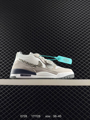 Jordan Air Jordan Legacy 312 White Light Grey Dark Grey Navy EU 36-45 Basketball Shoe - Unisex (BS-81006)