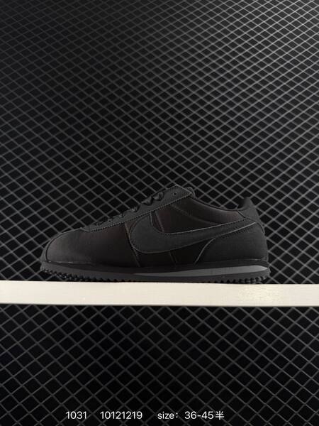 Nike Classic Cortez SE FV5420-002 Triple Black EU 36-45 casual lifestyle