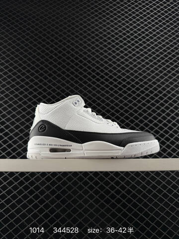 Jordan Air Jordan 3 Retro White Blue Grey Black EU 36-42 Basketball Shoe - Unisex (BS-80516)