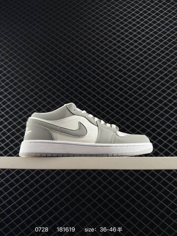 Jordan Air Jordan 1 Low Black White Purple EU 36-46 Sneaker - Unisex (BS-81003)
