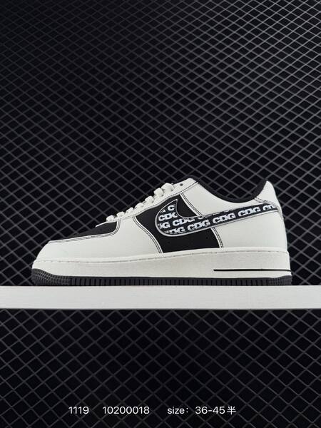 Nike Air Force 1 07 Low CDG Black White EU 36-45 5 lifestyle