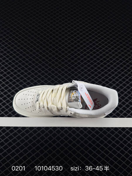 Nike Air Force 1 07 IQ1119-012 Sail White with red accents EU 36-45 lifestyle