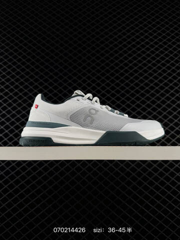 On Running The Roger Pro White Dark Teal Grey EU 36-45 Tennis Shoe Casual Sneakers - Unisex BS-85088
