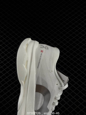 On Cloudmonster 3 Hyper White Black EU 36-45 Running Shoe Running Sneakers - Unisex (BS-85009)