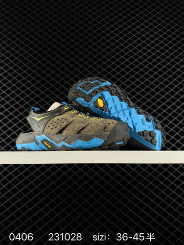 HOKA ONE ONE Tor Trafa Black Grey Yellow EU 36-45 Trail Shoe Trail Running Sneakers - Unisex (BS-86264)