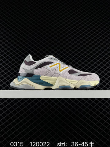 New Balance 9060 Purple Black White Grey Pink EU 36-45 Sneaker - Unisex (BS-82303)