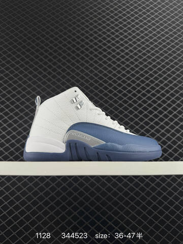 Jordan Air Jordan 12 Retro Black Red White Blue EU 36-47 Basketball Shoe - Unisex (BS-80162)