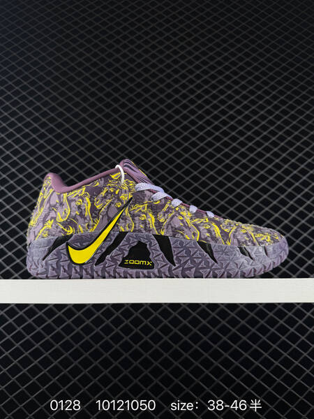 Nike ZoomX purple yellow 38-46 running lifestyle