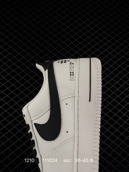 Nike Air Force 1 Low 07 HQ2037-102 White Black EU 36-45 5 lifestyle