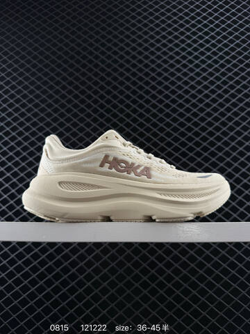 HOKA ONE ONE Bondi 9 White Blue Purple EU 36-45 Running Shoe Running Sneakers - Unisex (BS-86490)