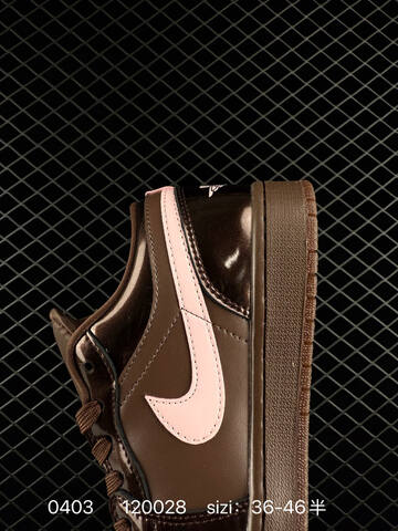 Jordan Air Jordan 1 Low Dark Brown Light Pink Bronze EU 36-46 Sneaker - Unisex (BS-79557)