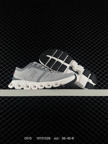 On Cloud X 4 Dark Grey Black Light Blue EU 36-45 Running Shoe Running Sneakers - Unisex (BS-85280)
