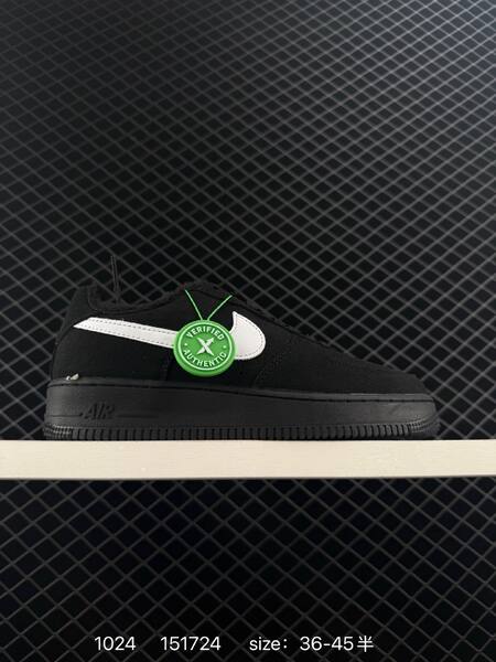 Nike Air Force 1 07 Black White and Grey Black EU 36-45 5 lifestyle