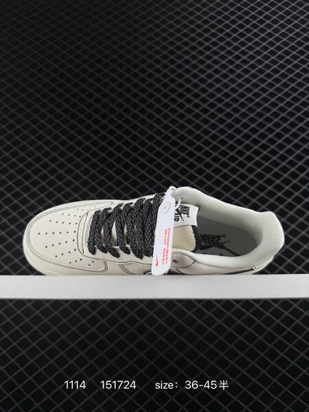 Nike Air Force 1 07 white black EU 36-45 5 casual lifestyle