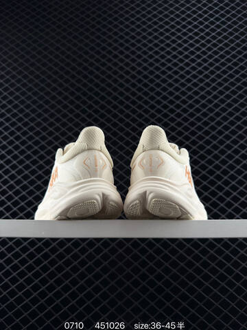 HOKA ONE ONE Other HOKA ONE Ortholite 1 1 Replica For Sale High-end Men s And Women s Fashion Sports Running And Basketball Shoes Up To 95 Off Retail During The Current Promotion Cream White Light Orange EU 36-45 Running Shoe Running Sneakers (BS-86563)