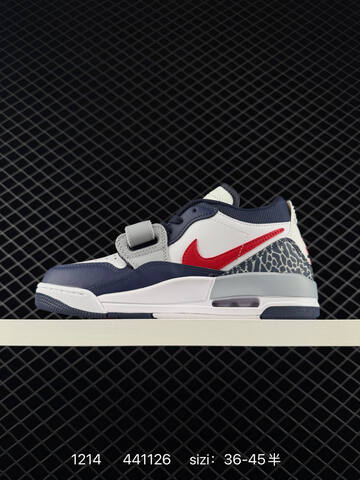 Jordan Air Jordan Legacy 312 Low White Navy Red Grey EU 36-45 Basketball Shoe - Unisex (BS-80063)