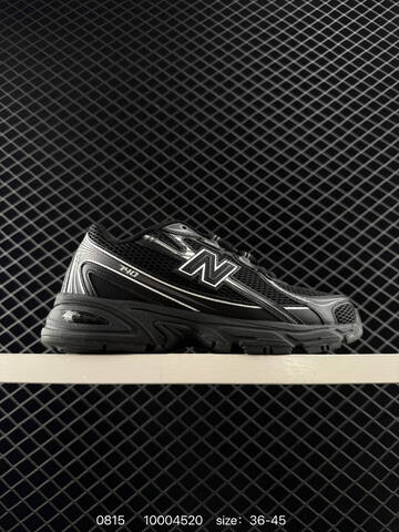 New Balance 740 white red silver black