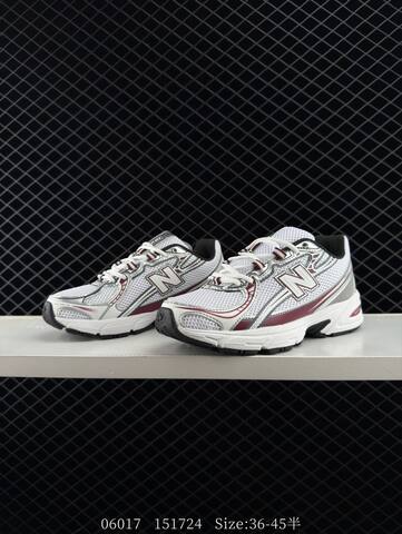 New Balance 740 U740PK2 White Burgundy Silver Black EU 36-45 Running Shoe - Unisex (BS-83282)