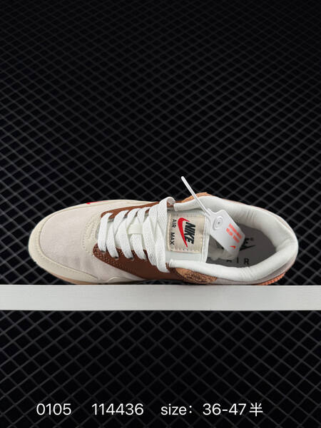 Nike Air Max 1 Premium cream brown tan coral black 36-47 5 lifestyle
