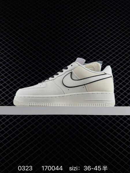 Nike Air Force 1 07 Low Sail White Black EU 36-45 5 lifestyle