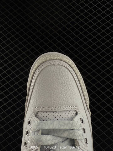 Jordan Air Jordan 3 Retro SE Pure White Light Grey EU 36-47 Basketball Shoe - Unisex (BS-80981)