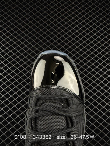Jordan Air Jordan 11 Retro Black Translucent Clear Neon Yellow EU 36-47 5 Basketball Shoe - Unisex (BS-79887)