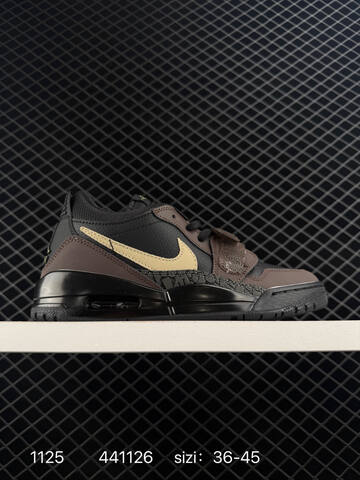 Jordan Air Jordan Legacy 312 Black Brown Beige White Grey EU 36-45 Basketball Shoe - Unisex (BS-80192)