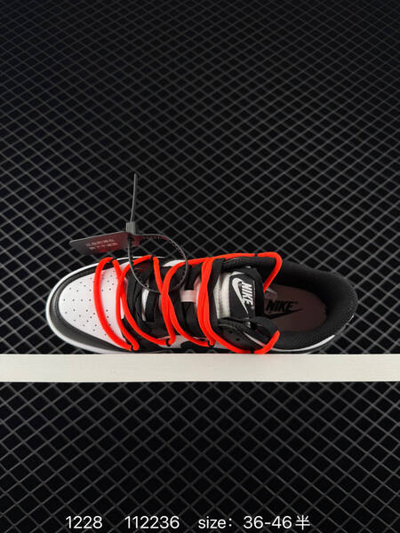 Nike Dunk SB Low Black White with Orange EU 36-46 5 skate lifestyle