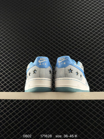 Nike Air Force 1 White Light Blue Mint Green EU 36-45 Sneaker - Unisex (BS-80980)