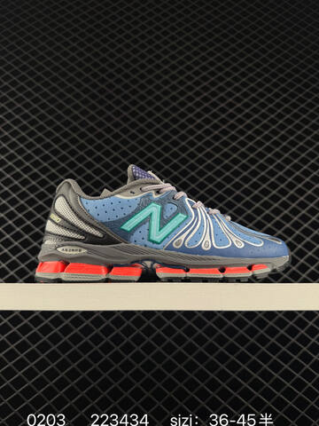 New Balance 1890 U189071H Blue Grey Teal Orange EU 36-45 Running Shoe - Unisex (BS-82341)