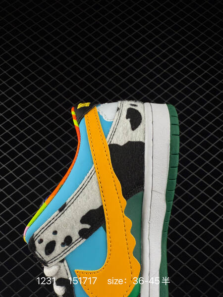 Nike SB Dunk Low Pro QS Chunky Dunky CU3244-100 Blue White Black Yellow Green EU 36-45 5 skate lifestyle
