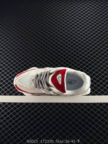 New Balance 9060 Off White Red Grey Black EU 36-45 Sneaker - Unisex (BS-83407)