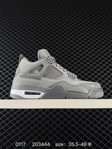 Jordan Air Jordan 4 Nigel Sylvester Bike Air Cool Grey White EU 35 5-48 Sneaker - Unisex (BS-79813)