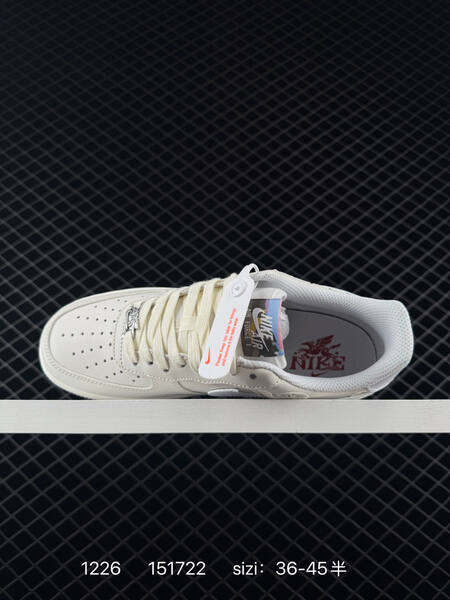 Nike Air Force 1 07 LV8 Sail White with red accents EU 36-45 5 lifestyle