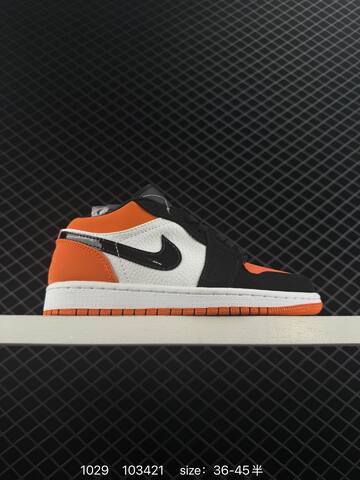Jordan Air Jordan 1 Low White Black Red Blue EU 36-45 Basketball Shoe - Unisex (BS-80401)