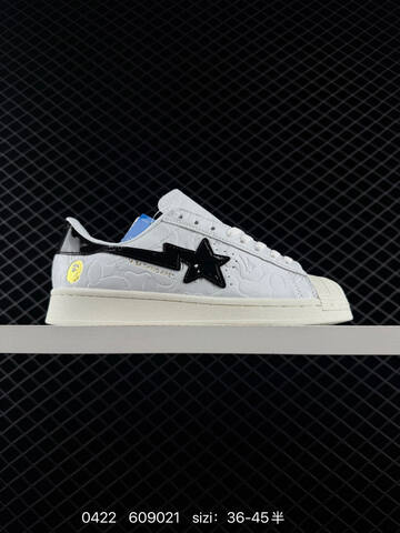 Bape x Adidas Originals Superstar JR2701 35 5 36 36 5 37 38 Lifestyle - Women's (BS-75899)