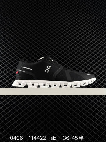 On Cloud 5 Black White EU 36-45 Running Shoe Running Sneakers - Unisex BS-85371
