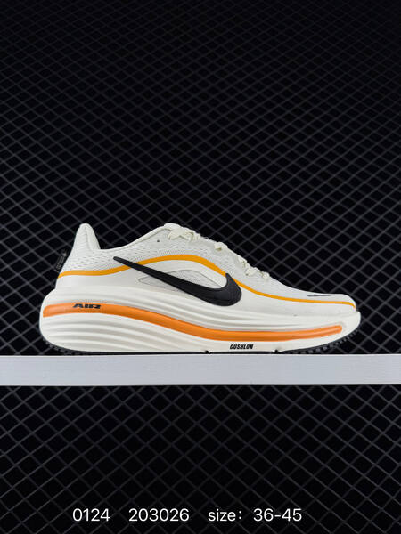 Nike Air Zoom Winflo 12 white black gray with yellow-pink-blue accents 36-45 running lifestyle